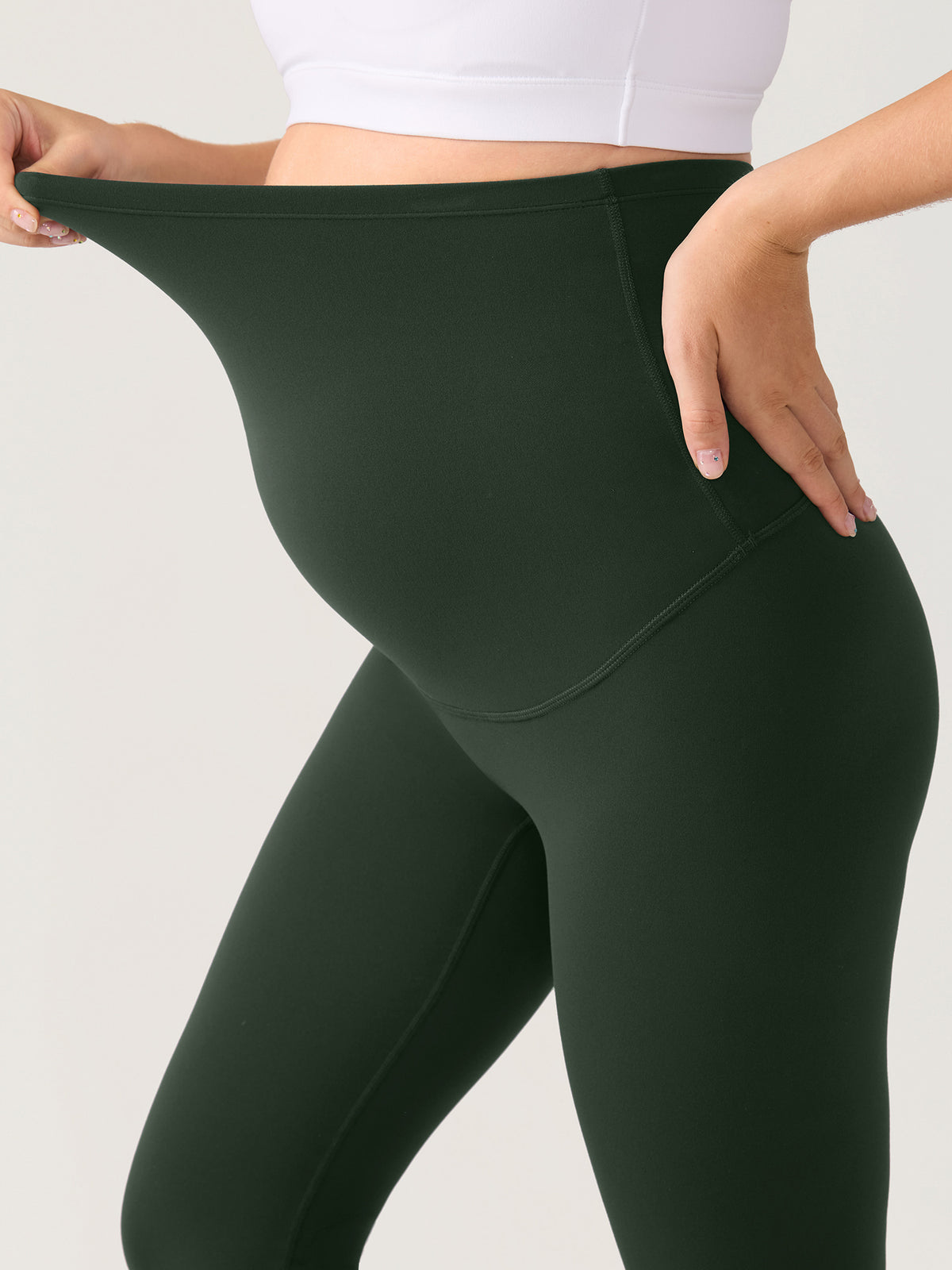 Natrelax® No Front Seam Maternity Flare Leggings 29.5"